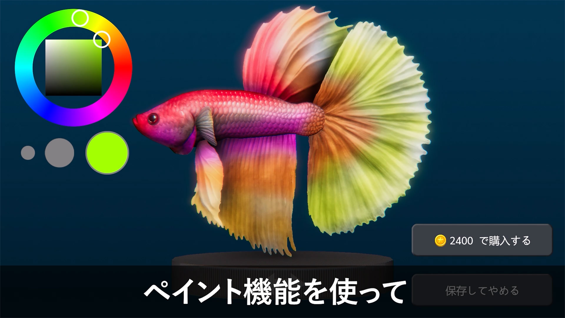 ベタリウム - 癒しの熱帯魚育成のスクリーンショット_4