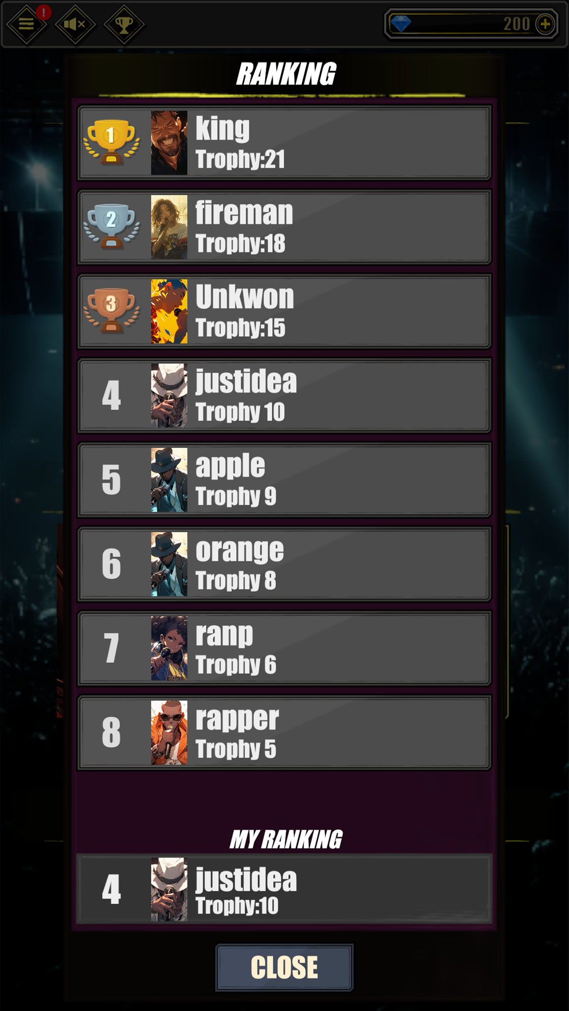 AI FREE STYLE RAP DUNGEONのスクリーンショット_3