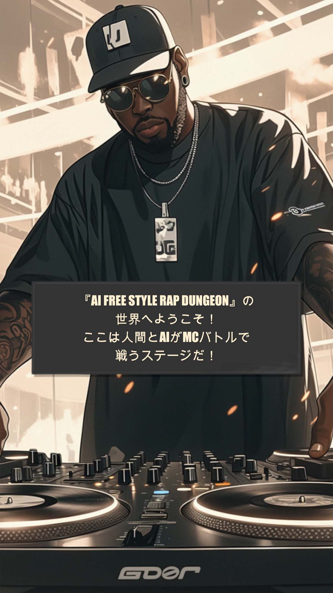 AI FREE STYLE RAP DUNGEONのスクリーンショット_1