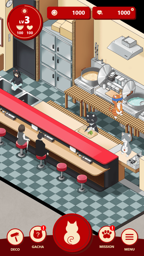 ラーメン赤猫〜ニャンて素敵なラーメン店〜のスクリーンショット_1