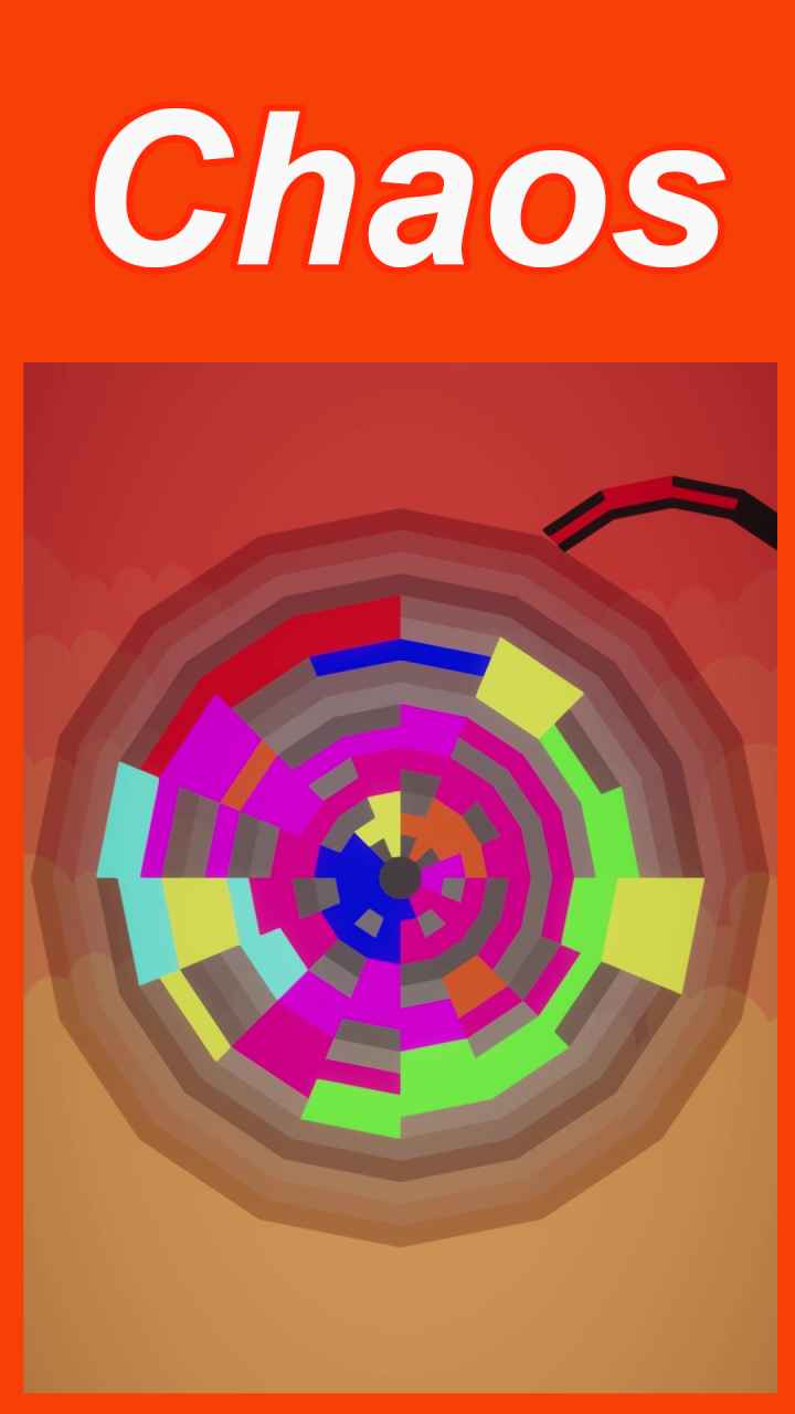 鬼道！革命！ブロックを周回して消せ 落ちモノパズルゲーム - ディスクブロックのスクリーンショット_2