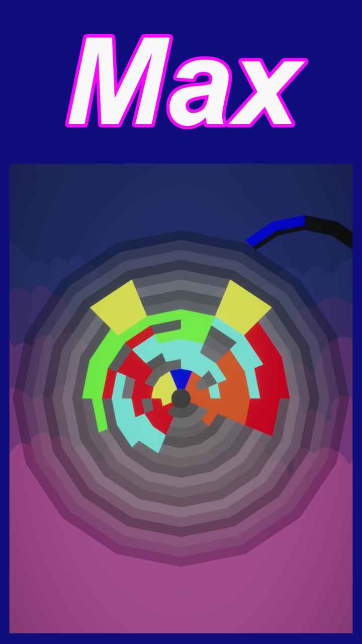 鬼道！革命！ブロックを周回して消せ 落ちモノパズルゲーム - ディスクブロックのスクリーンショット_3