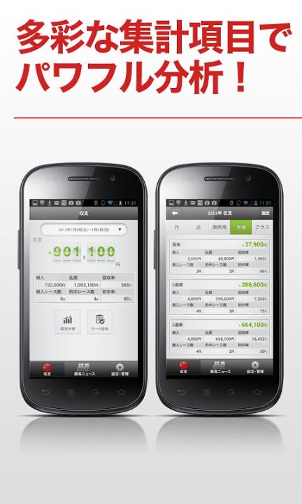 パワフルIPAT 馬券収支版のスクリーンショット_2