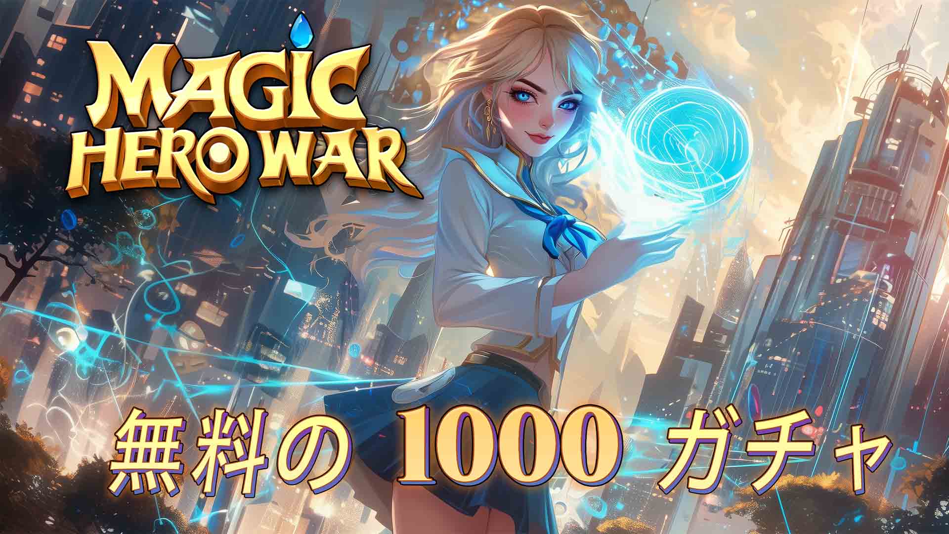 マジックヒーローウォー: IDLE 1k サモンのスクリーンショット_1