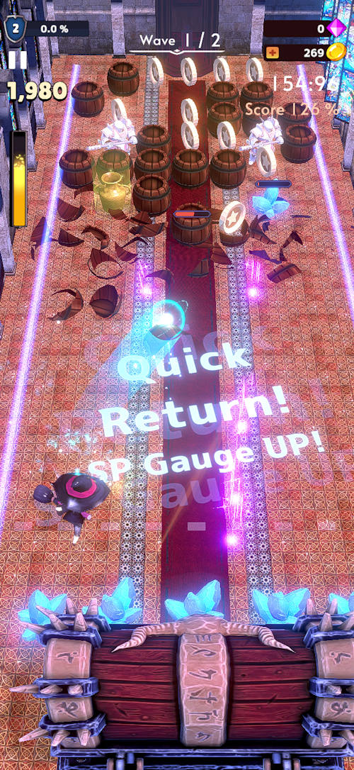 異世界ブロック崩し SmashBack!!!!のスクリーンショット_2