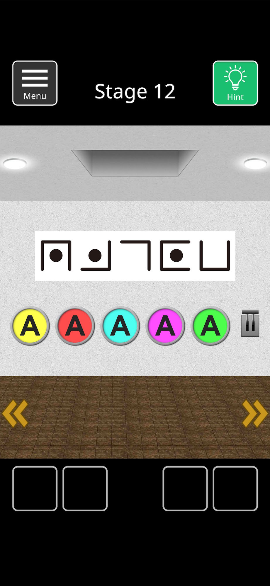 ルームズ・オブ・パズル＆ゲームの脱出のスクリーンショット_2