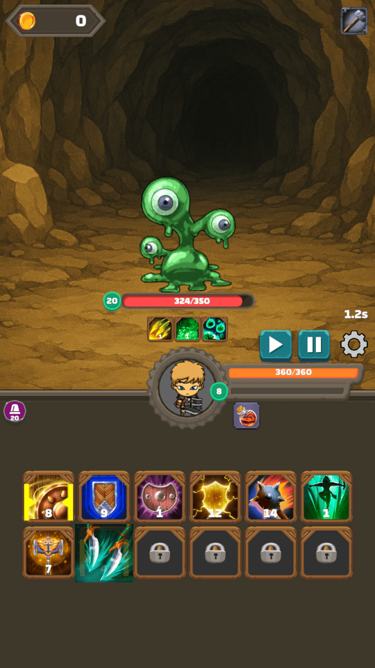 ザクザクスラッシュのスクリーンショット_1