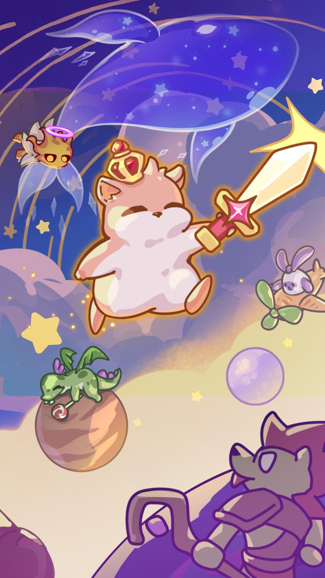 闇カワ！もふもふハムスター団のスクリーンショット_1