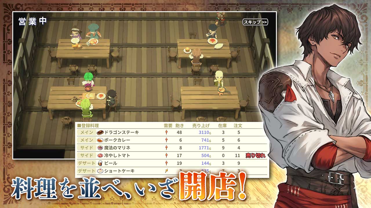リンガム国の冒険酒場 ～アランと時の女神～のスクリーンショット_4