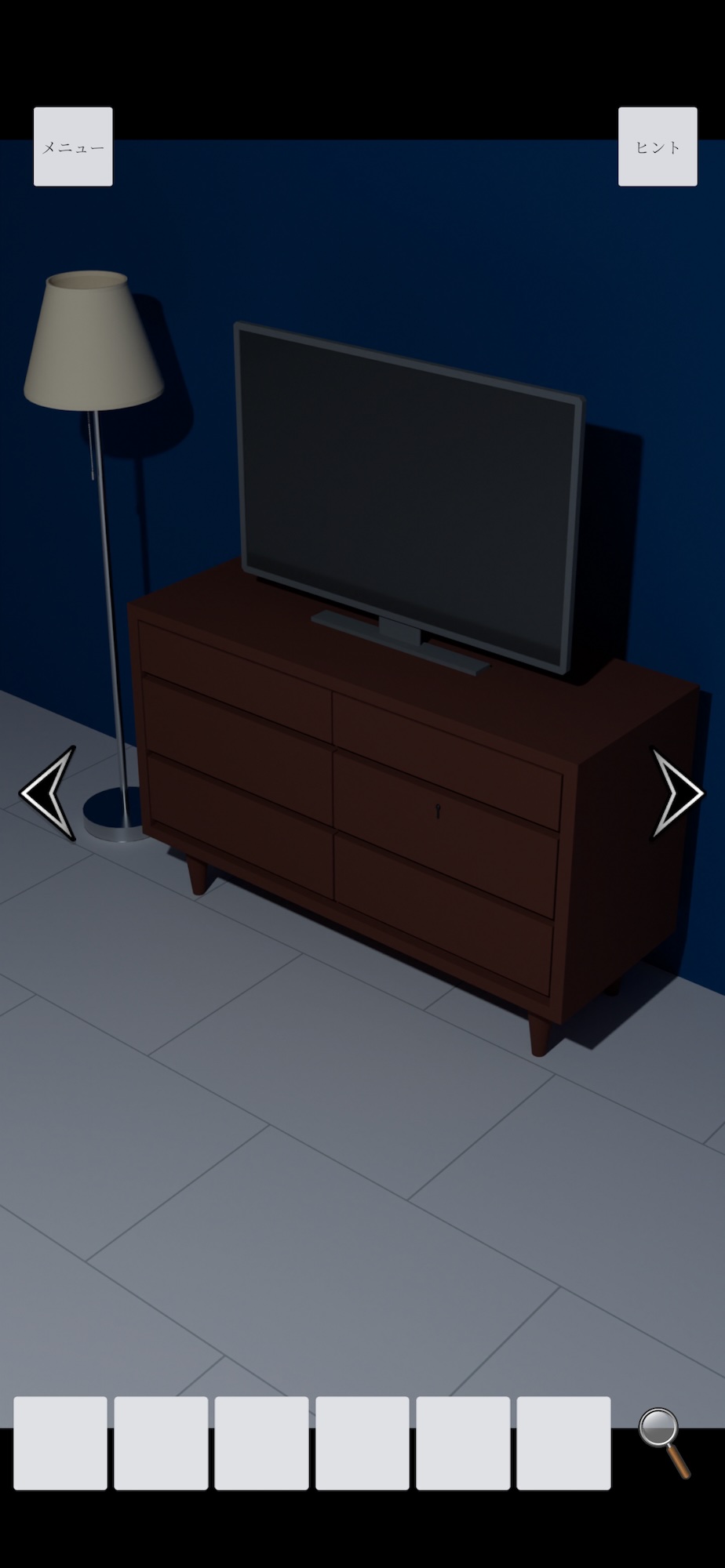 脱出ゲーム INDIGO ROOM 〜青い部屋からの脱出〜のスクリーンショット_5