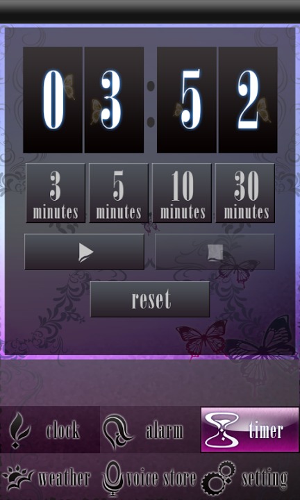 コスプレ時計～めざましアラームに天気とタイマーも付いて無料のスクリーンショット_4
