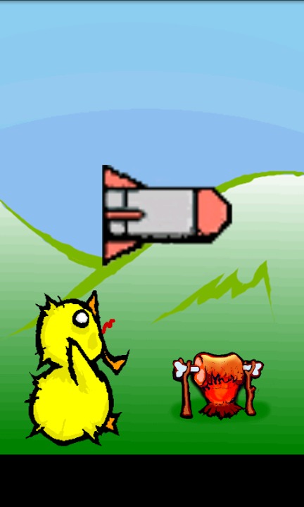 ぴーちゃんのバーニング！ ～爆熱焼き鳥シューティング！～のスクリーンショット_2