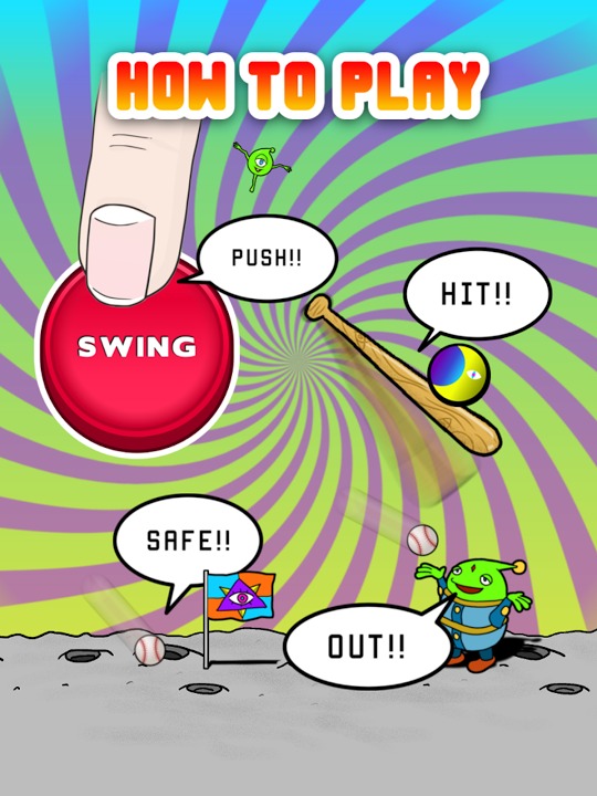 一本足だポー！ -バッティングゲーム-のスクリーンショット_2