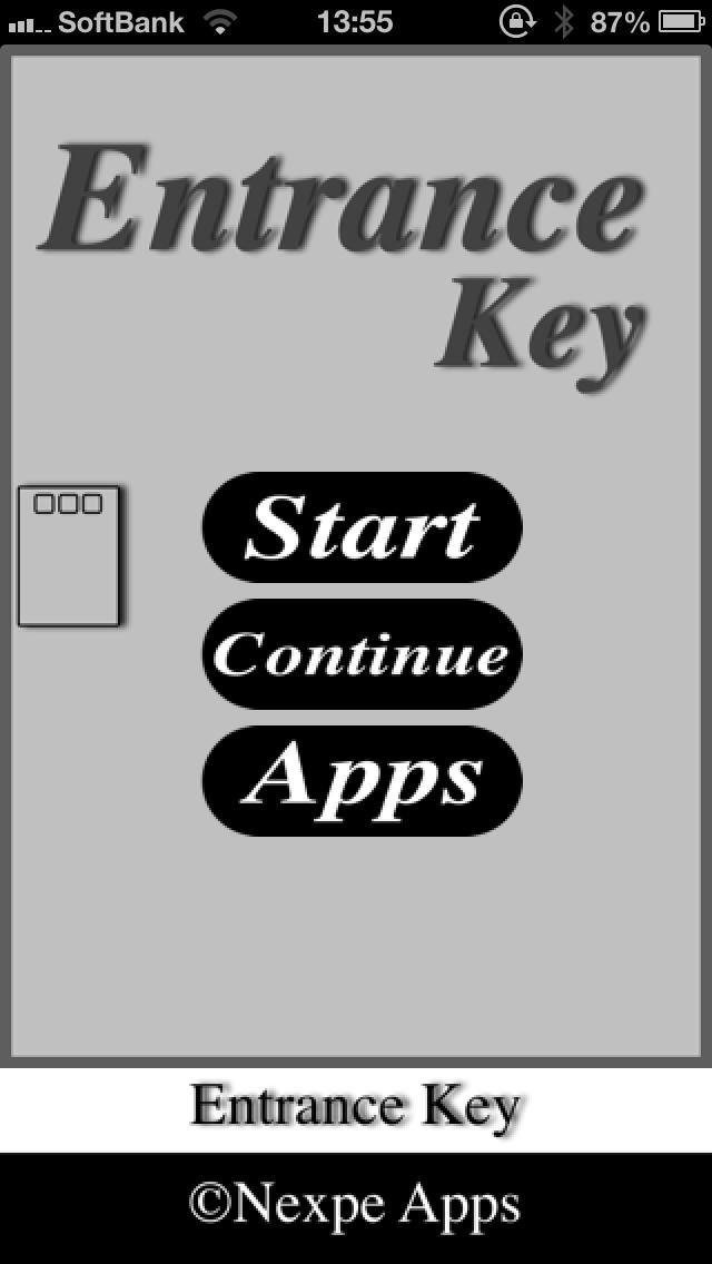 脱出ゲーム『Entrance Key』のスクリーンショット_1
