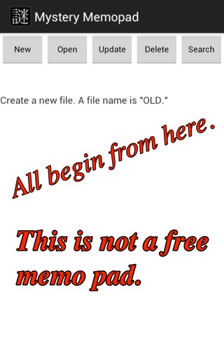 Mystery Memopad (solving game)のスクリーンショット_1