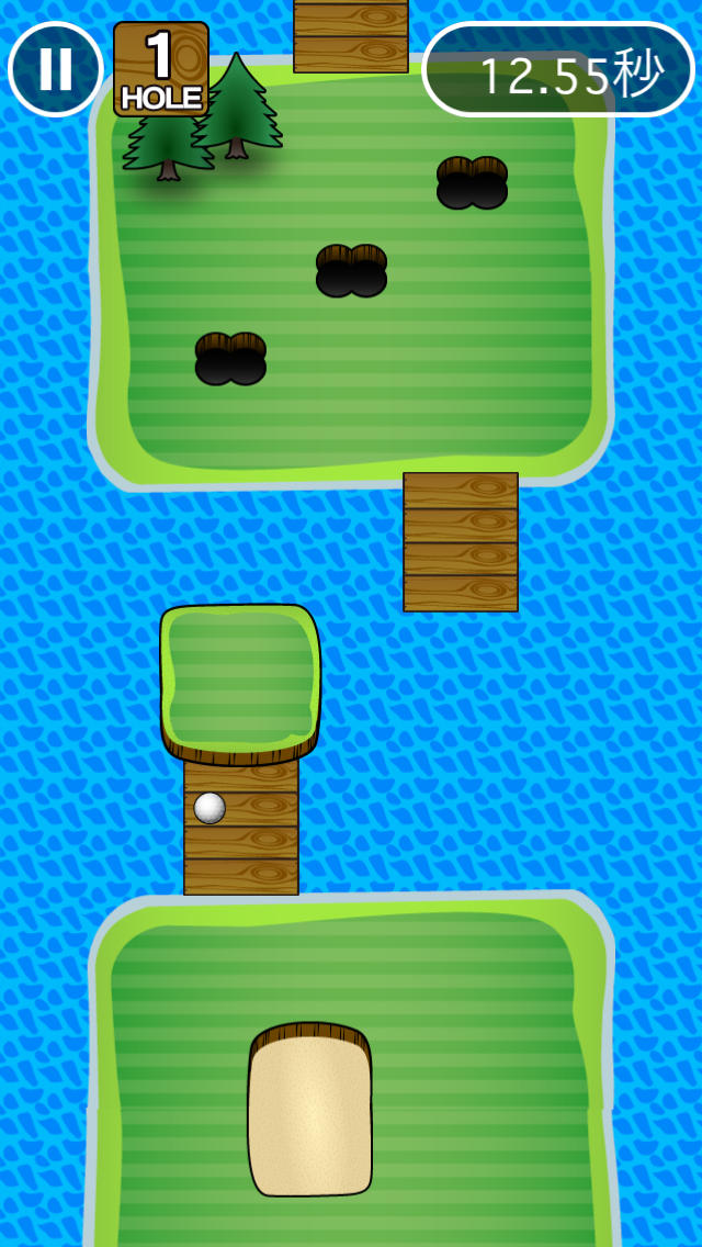イライラゴルフのスクリーンショット_3