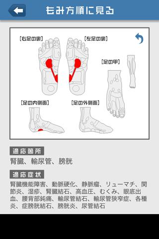 リフレクソロジーのスクリーンショット_2