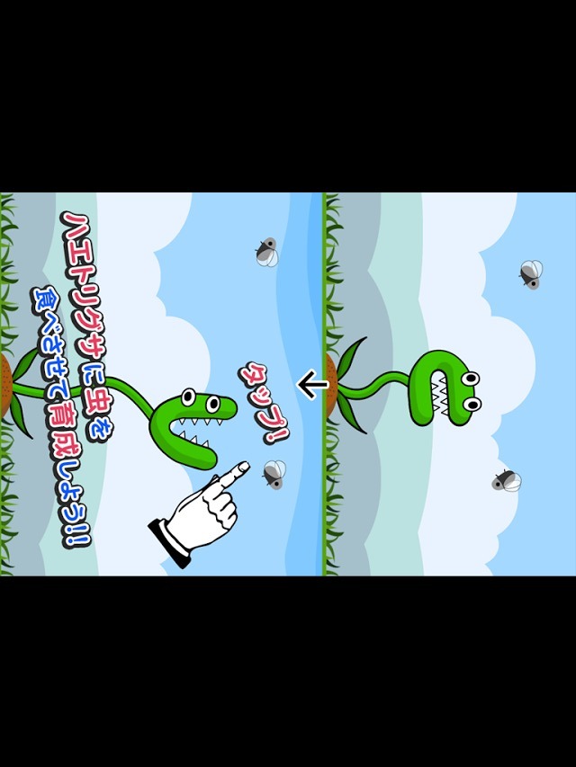 ハエトリ物語のスクリーンショット_1