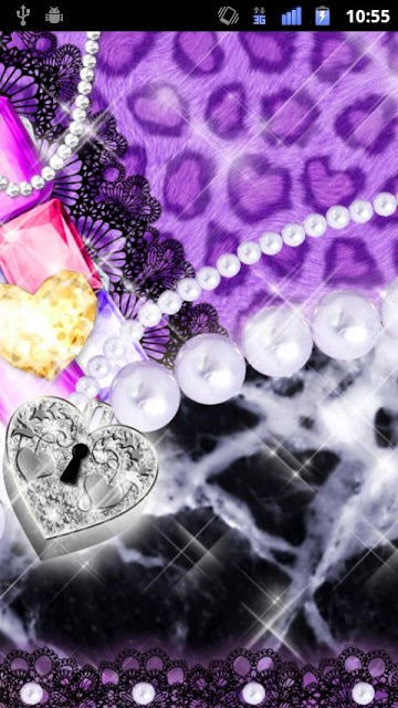 [キラ姫専用テーマ]Purple Leopardのスクリーンショット_5