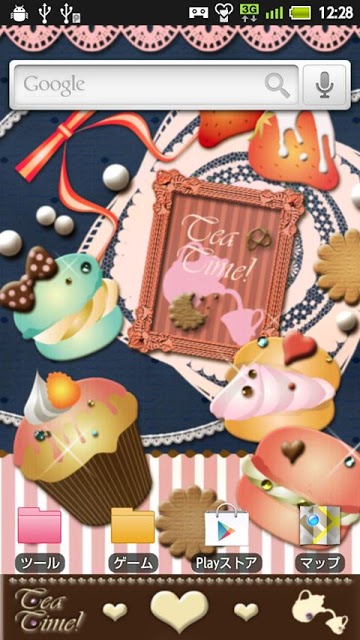 [girly★ちぇんじ]Tea Time Navy typeのスクリーンショット_1