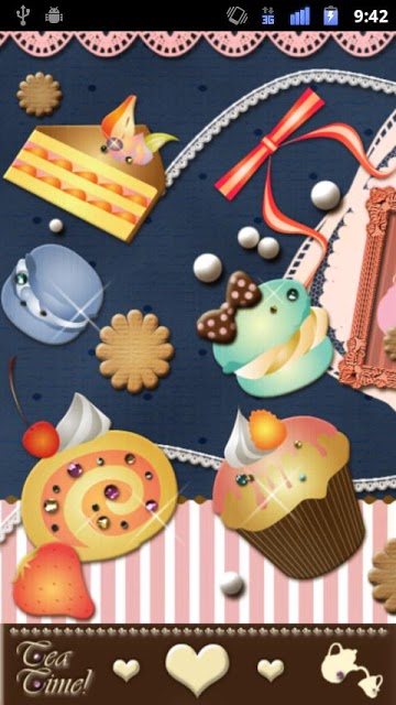 [girly★ちぇんじ]Tea Time Navy typeのスクリーンショット_3