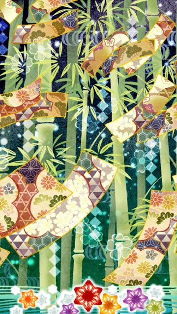 [なでしこ専用テーマ]宵闇幻想 [和柄]のスクリーンショット_4