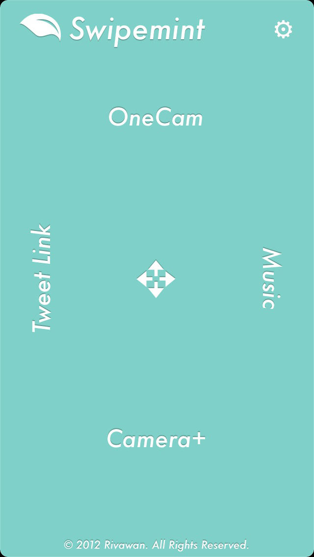 Swipemint - シンプルな最速ランチャーのスクリーンショット_1