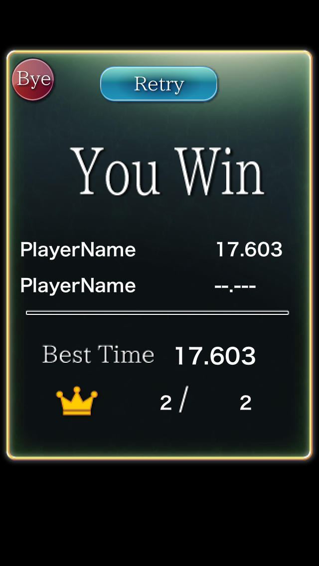 Touch the Numbers Live 2　脳トレ対戦ゲーム数字タッチで簡単対戦　LINEやツイッター、facebookからでも対戦出来ます。のスクリーンショット_2