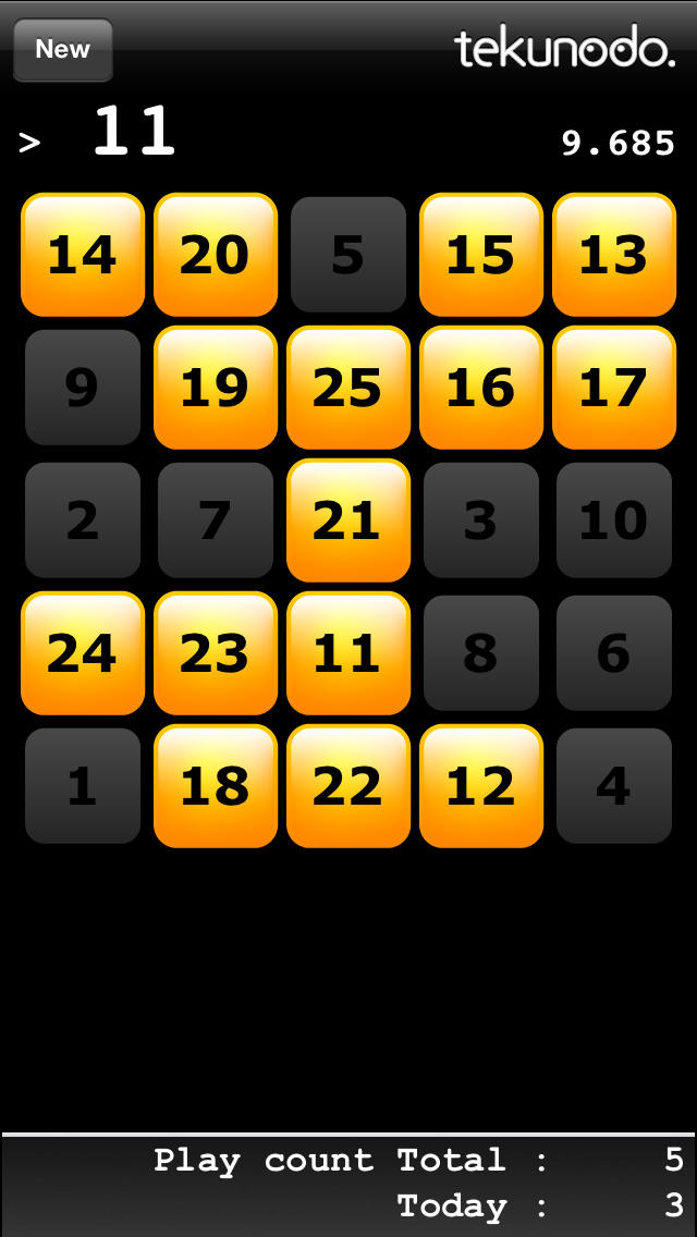 Touch the Numbers Proのスクリーンショット_1