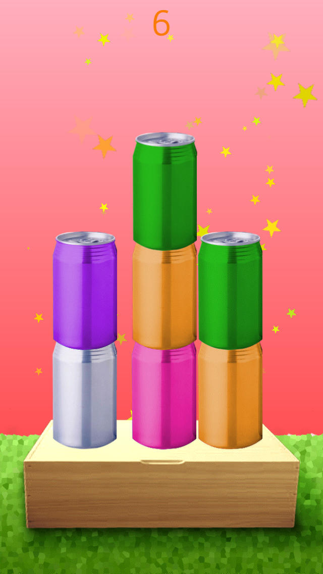 空き缶をつみあげてガシャンのスクリーンショット_2