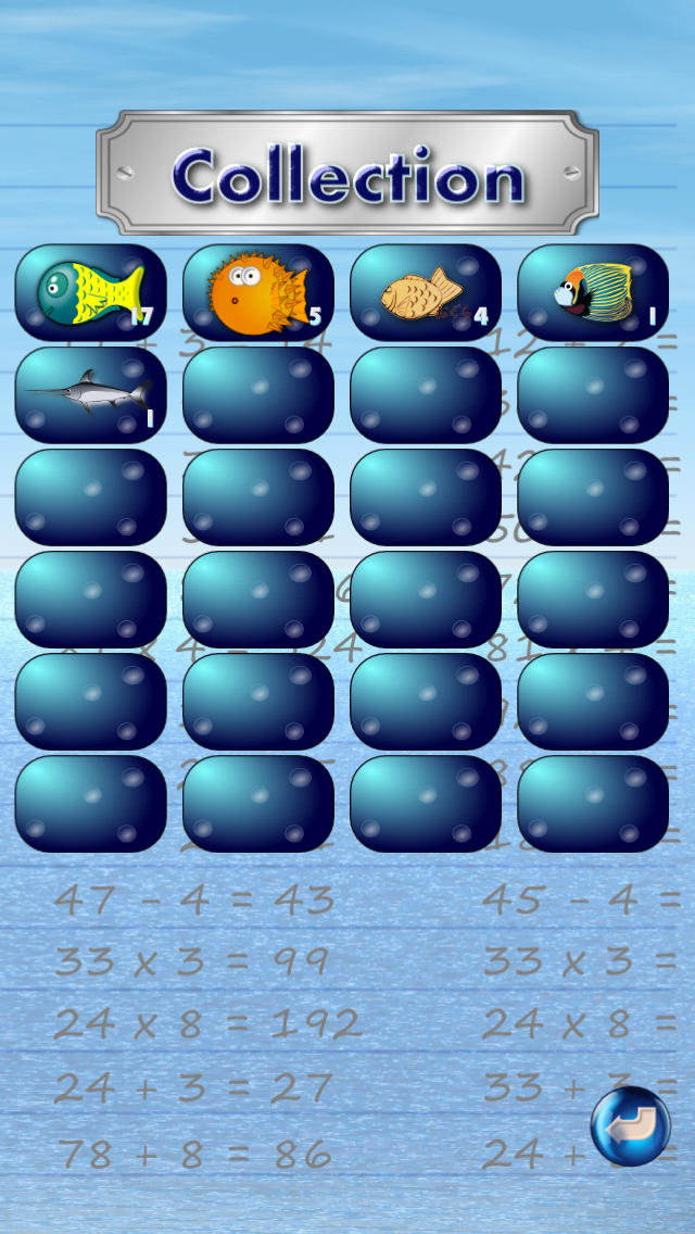 お魚計算 - 計算練習で暗算の達人。脳トレにも。のスクリーンショット_4