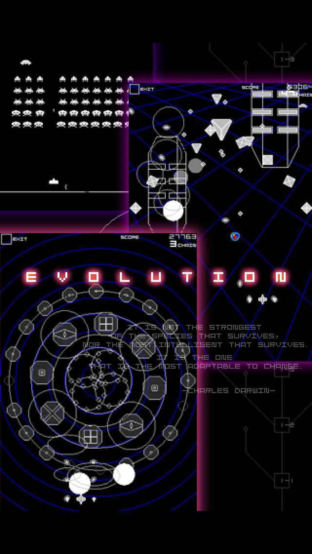 スペースインベーダー　インフィニティジーンのスクリーンショット_3