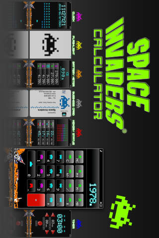 スペースインベーダー電卓-FREE-のスクリーンショット_3