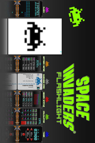 スペースインベーダー懐中電灯のスクリーンショット_3