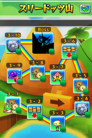 ニューパズルボブルのスクリーンショット_4