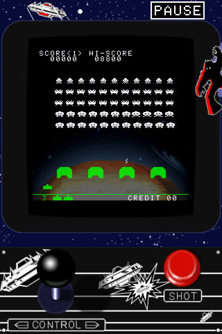 スペースインベーダーのスクリーンショット_2