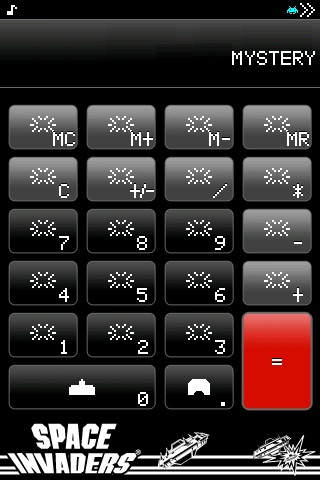 スペースインベーダー電卓のスクリーンショット_2