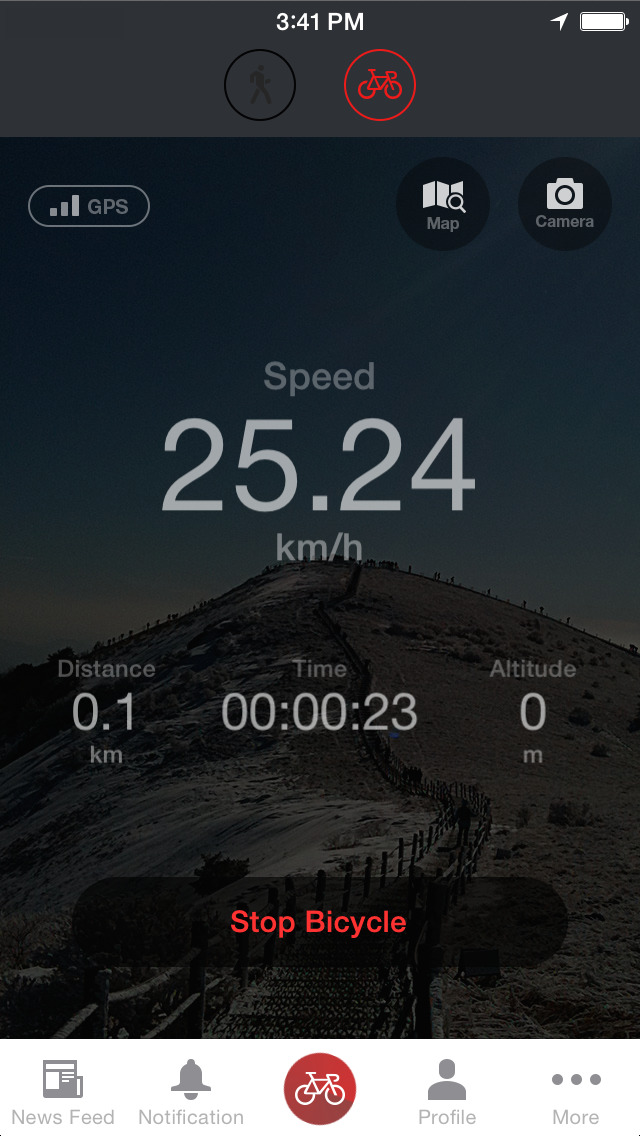 PoketRoket GPS - Trekking Cyclingのスクリーンショット_1