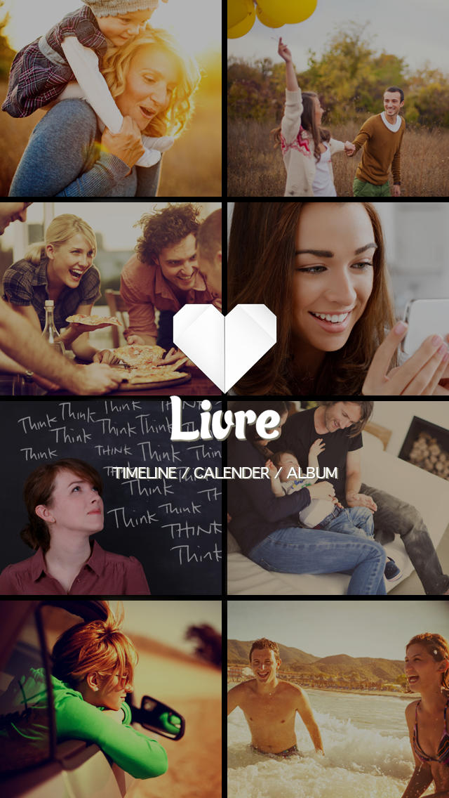 プライベート無料日記 -Livre(リブリ)- 無料で日記、写真、カメラ(写真加工)、カレンダー、スタンプ,デコが使え、手帳に料理、育児、生理、家計簿(お小遣い)を記録のスクリーンショット_1