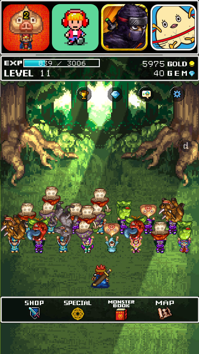モンスターを集めてまいれ！ 2のスクリーンショット_1