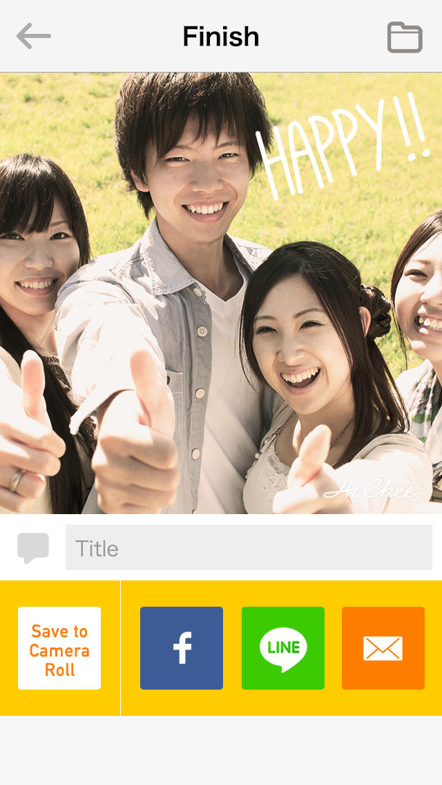 HiChee　〜「3,2,1,ﾊﾟｼｬ!」がムービーになる魔法のカメラアプリ〜のスクリーンショット_4