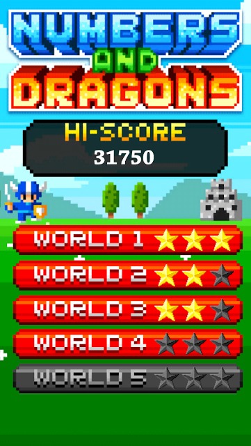 手軽で簡単に楽しく学習して覚える数字脳トレミニゲームアプリのスクリーンショット_1