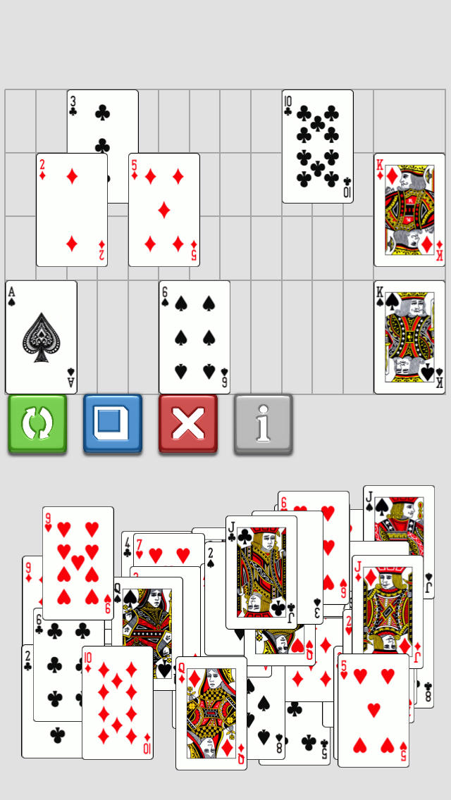 トランプ並べのスクリーンショット_1