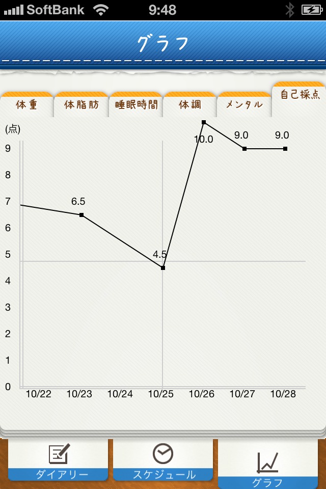 サッカーダイアリーのスクリーンショット_5