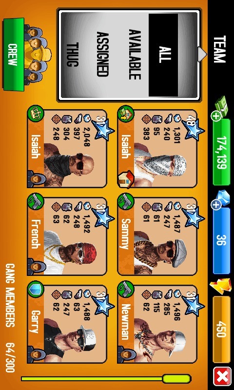 ギャングスター・シティーのスクリーンショット_4