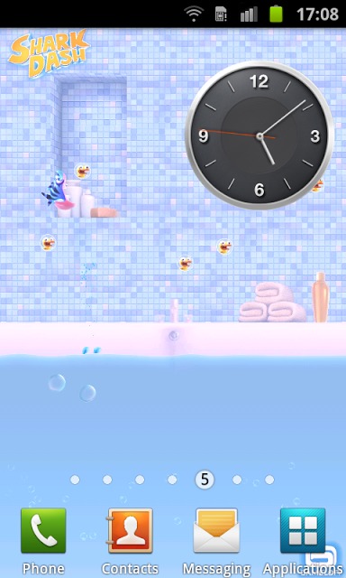 SharkDash ライブ壁紙のスクリーンショット_4