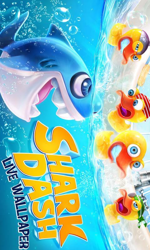 SharkDash ライブ壁紙のスクリーンショット_5