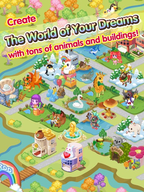 虹色どうぶつ園:みんなde大進撃！！のスクリーンショット_2
