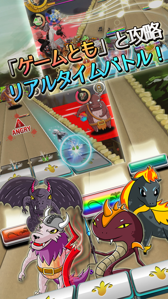 タッチRPG：ヒーローの歌のスクリーンショット_4