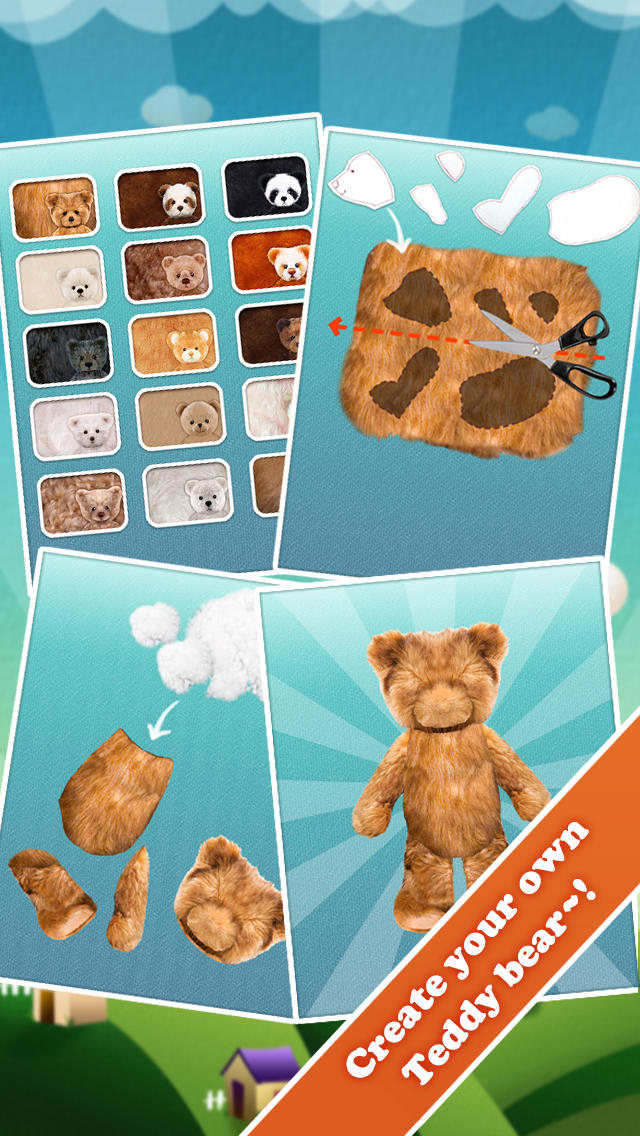 Teddy Bear Maker for Kidsのスクリーンショット_1